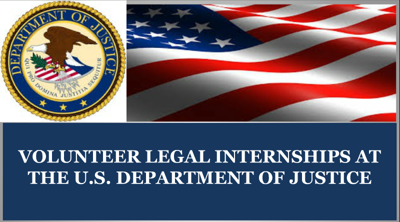 DOJ Internship Webinar